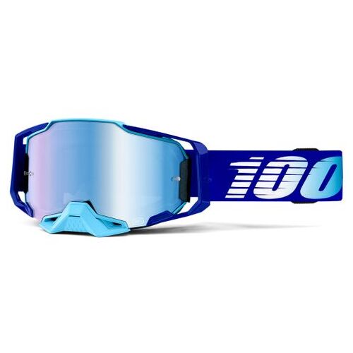 100% Armega Goggle Royal Blue Mirror Lens