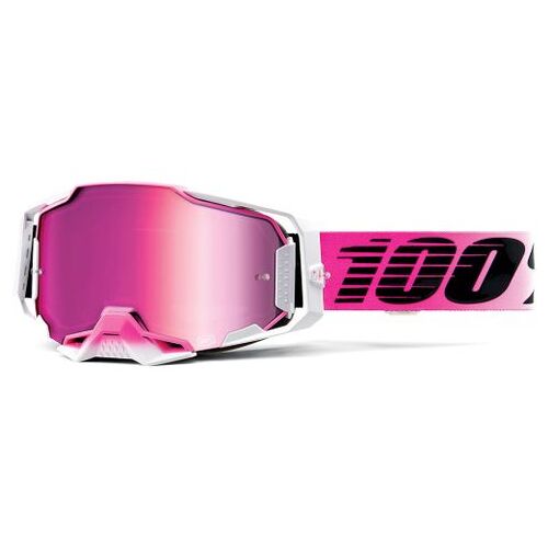 100% Armega Goggle Harmony Red Mirror Lens