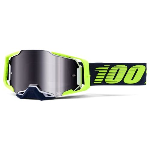 100% Armega Goggle Deker Mirror Silver Lens