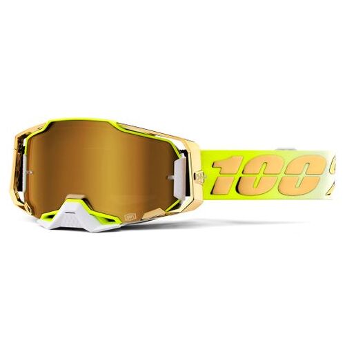 100% Armega Goggle FeelGood Mirror Gold Lens