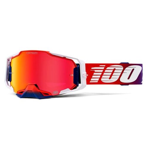 100% Armega Goggle Factory HiPER Red Lens