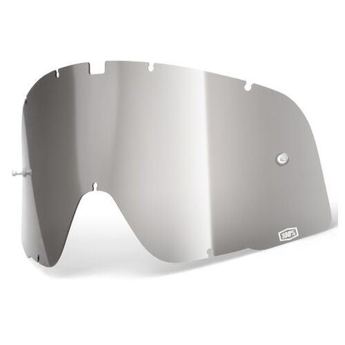 100% Barstow Silver Mirror Lens