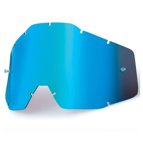 100% Accuri & Strata Youth Blue Mirror Lens