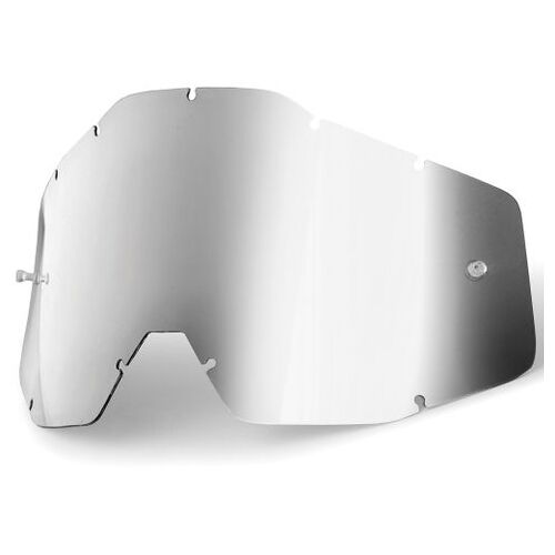100% Accuri & Strata Youth Silver Mirror Lens