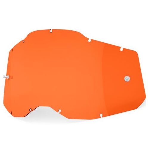 100% Racecraft2, Accuri2 & Strata2 Orange Lens