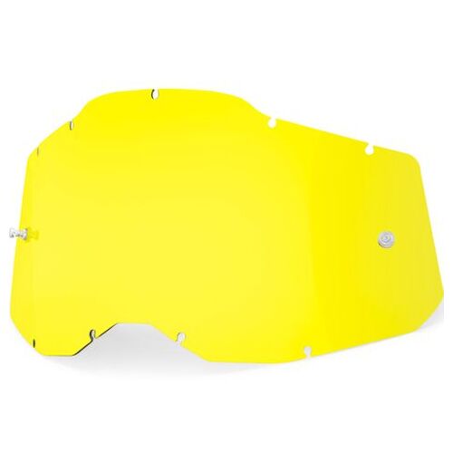 100% Racecraft2, Accuri2 & Strata2 Yellow Lens