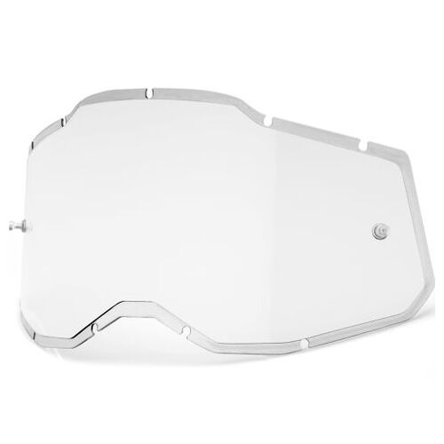 100% Racecraft2, Accuri2 & Strata2 Injected Clear Lens