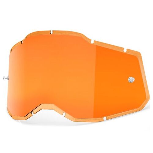 100% Racecraft2, Accuri2 & Strata2 Injected Persimmon Lens