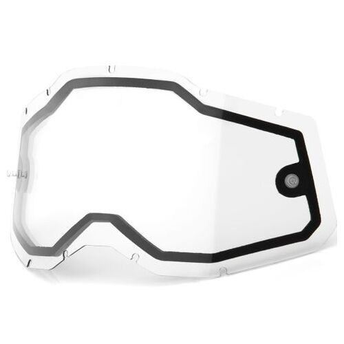 100% Racecraft2, Accuri2 & Strata2 Dual Clear Lens