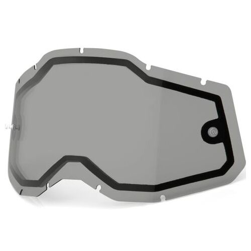 100% Racecraft2, Accuri2 & Strata2 Dual Smoke Lens