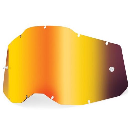 100% Accuri2 & Strata2 Youth Lens Mirror Red