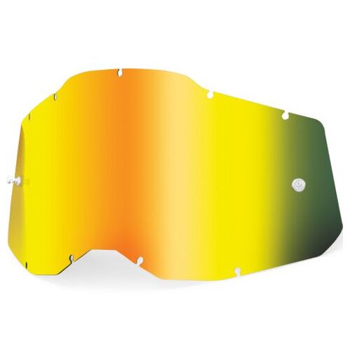 100% Accuri2 & Strata2 Youth Lens Mirror Gold