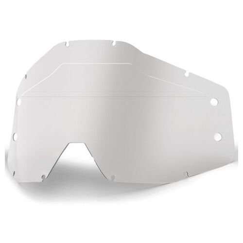 100% Forecast 2 Sonic No Bumps Clear Lens