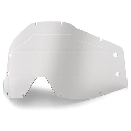 100% Forecast 2 Sonic Bumps Clear Lens