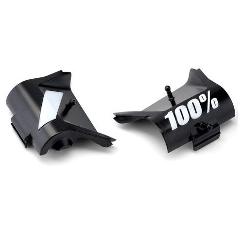 100% Forecast Replacement Cover Kit Black/White
