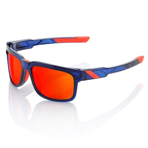 100% Type-S Sunglasses Anthem with Scarlet Multilayer Mirror Lens