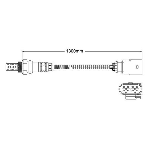PAT Premium Oxygen Sensor - Post Cat FOR (MK6 R 08-13) EGO-226