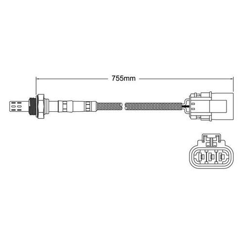 PAT Premium Oxygen Sensor Pre Cat FOR (180SX S13 88-98) EGO-343