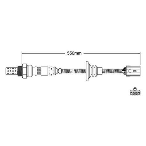 PAT Premium Oxygen Sensor - Post Cat FOR (Evo 7-9 01-07) EGO-356