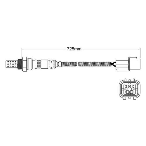 PAT Premium Oxygen Sensor Pre Cat FOR (Evo 7-9 01-07) EGO-377