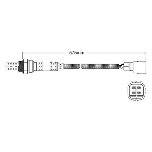PAT Premium Oxygen Sensor - Post Cat FOR (GR 08-14) EGO-499