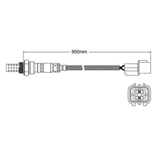 PAT Premium Oxygen Sensor Pre Cat FOR (Evo 5-8 98-01) EGO-533