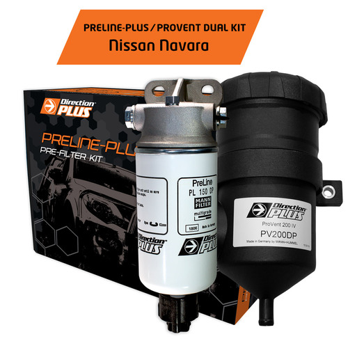 PreLine-Plus/ProVent Dual Kit for NAVARA NP300 (PLPV630DPK)