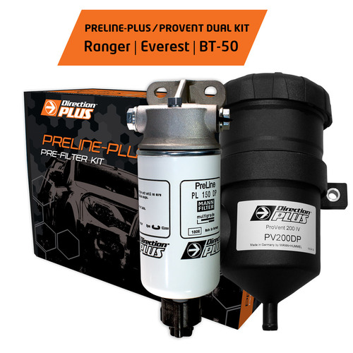PreLine-Plus/ProVent Dual Kit for RANGER/EVEREST/BT50 (PLPV661DPK)