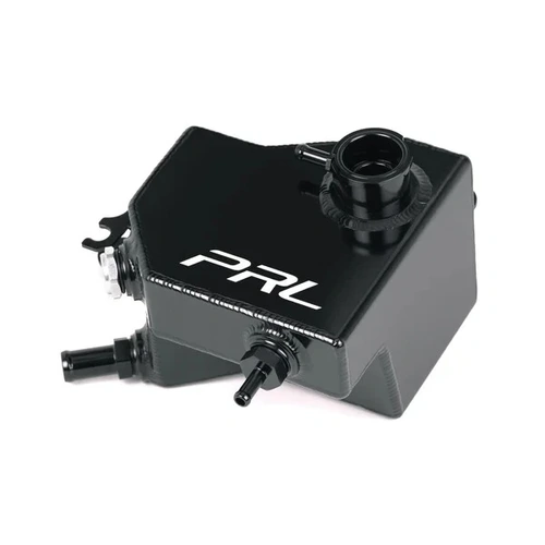 PRL Motorsports Baffled Coolant Expansion Tank black Honda Civic Incl. Type R FK4/FK8/FL5