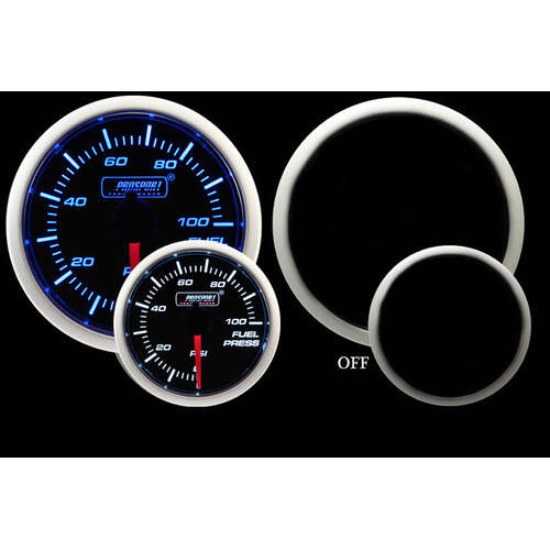Prosport 52mm BF Series Performance Gauge Range - Blue/White