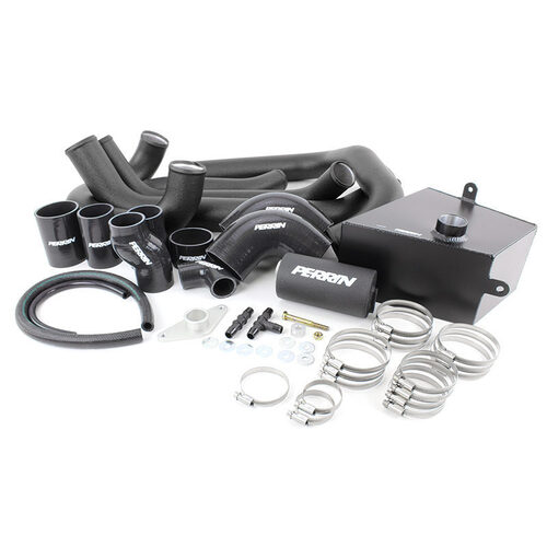 Perrin PSP-ITR-438-2BK/BK Front Mount Intercooler Boost Tube Kit Only (STi 2015+)