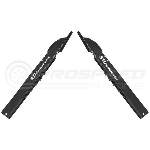 PSR "STI Performance" Vented Fender Shrouds Black for Subaru WRX/STI VA 15-21