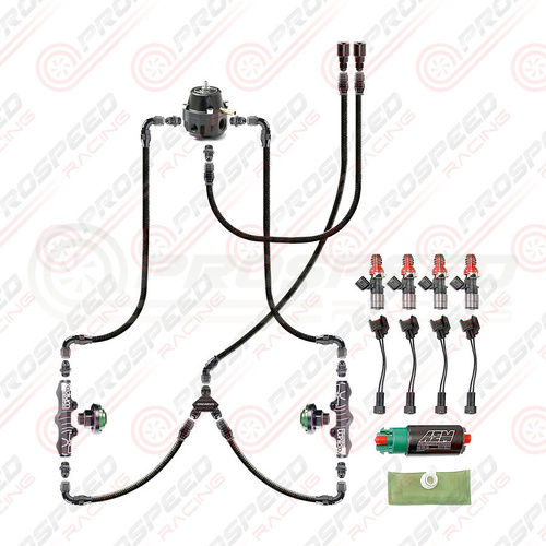 PSR/Raceworks Pro Fuel System 1050cc for Subaru WRX 08-14/STI 08-21/FXT 08-13/LGT 07-09