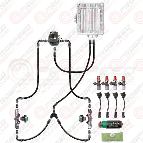 PSR/Raceworks Race Fuel System 1050cc for Subaru WRX 08-14/STI 08-20/FXT 08-13/LGT 07-09