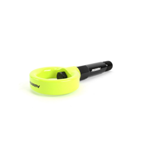 Perrin Front Tow Hook Kit Neon Yellow (Toyota A90 Supra)