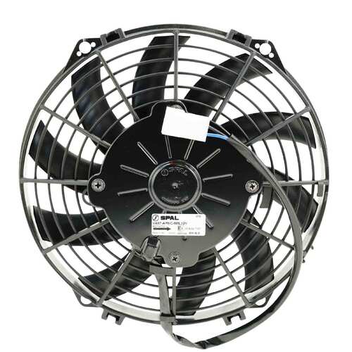 PWR 09" Fan Skew Blade Push 12V (590CFM) (52mm Deep)