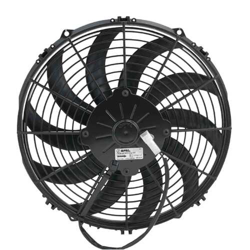 PWR 12" Fan Skew Blade Push 12V (938CFM) (52mm Deep)