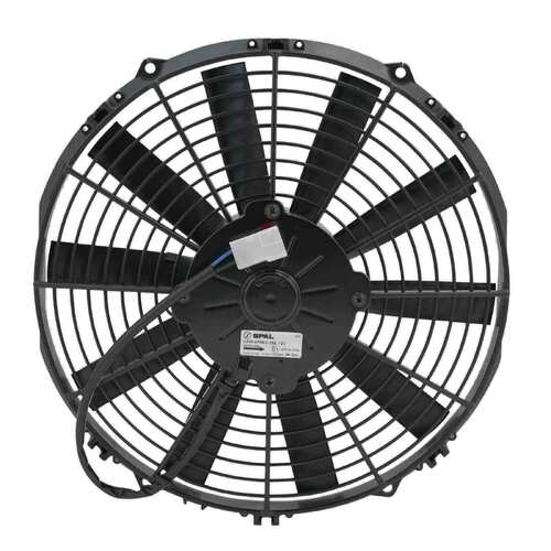 PWR 12" Fan Straight Blade Push 12V (1009CFM) (62mm Deep)