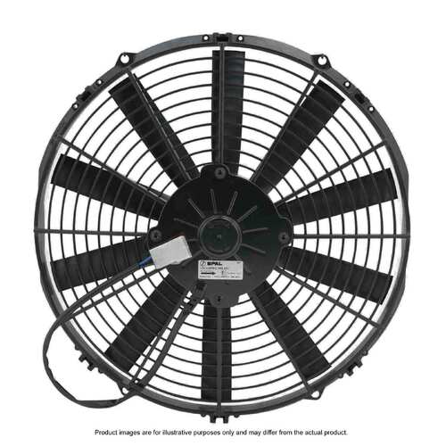 PWR 13" Fan Straight Blade Pull 12V (962CFM) (52mm Deep)