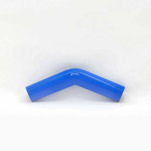 PWR 2" Blue Silicone Joiner 45 Degree Bend