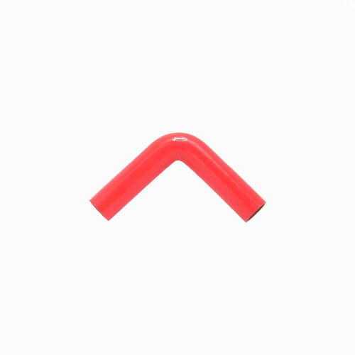 PWR 2.25" Red Silicone Joiner 90 Degree Bend