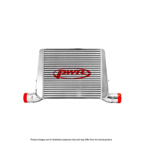 PWR 3" Outlets 68mm Intercooler for Mazda RX2-RX7 Series 1-3 12AT/13BT Rotary 70-85)