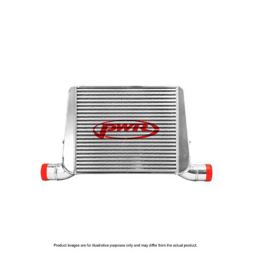 PWR 2.5" Outlets 55mm Intercooler for Mazda RX2-RX7 Series 1-3 12AT/13BT Rotary 70-85)