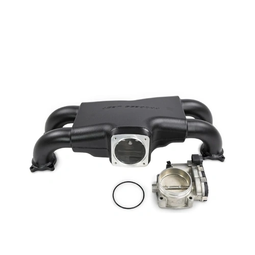 Process West Stock Throttle Orientation suit Bosch 74mm DBW Throttle Body (WRX 06-14/STI 06-21) - Black Finish