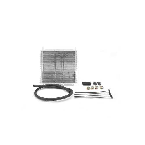 PWR Trans Oil Cooler Kit - 280 x 255 x 19mm (3/8" Hose Barb)