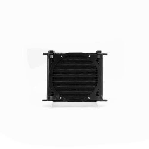 PWR Engine Oil Cooler - Plate and Fin 280 x 256 x 37mm (28 Row) suits 9" SPAL Fan