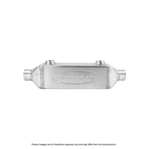 PWR UNIVERSAL Water To Oil Engine Oil Cooler 3"x 3"x 8" With 35mm Water Outlets