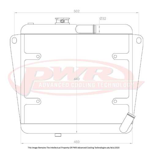 PWR 55mm Radiator for Alfa Romeo 1750 GTV 67-72/2000 GTV 70-77) w/ 13" SPAL Fan Mounts