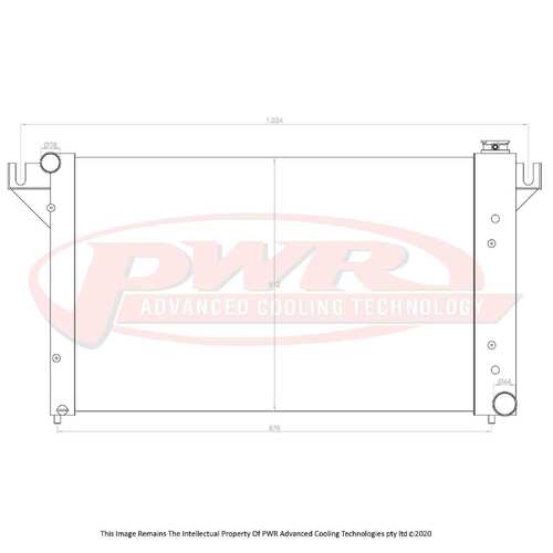 PWR 55mm Radiator for Dodge Ram 1500/2500/3500 Magnum V6/V8 94-01)