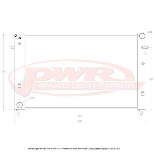 PWR 55mm Radiator for Holden Monaro V2 CV8 LS2 V8 01-02)